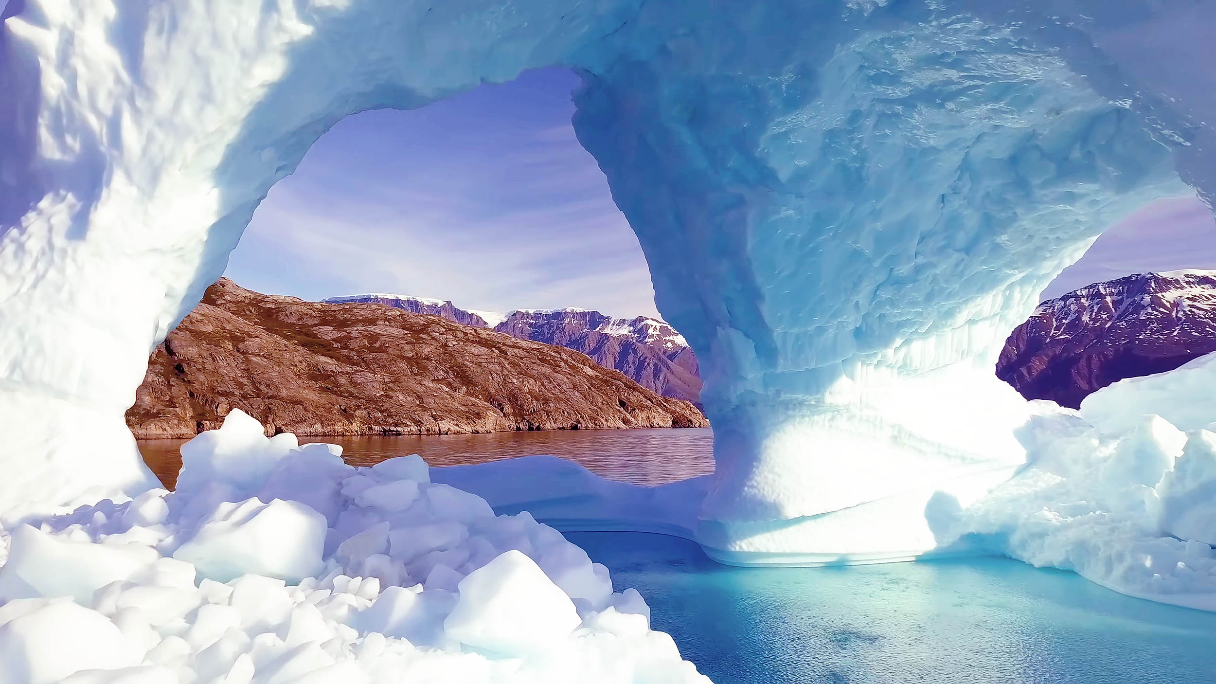 Concerning study shows Greenland's ice is moving and melting like a 'boiling pot of pasta'