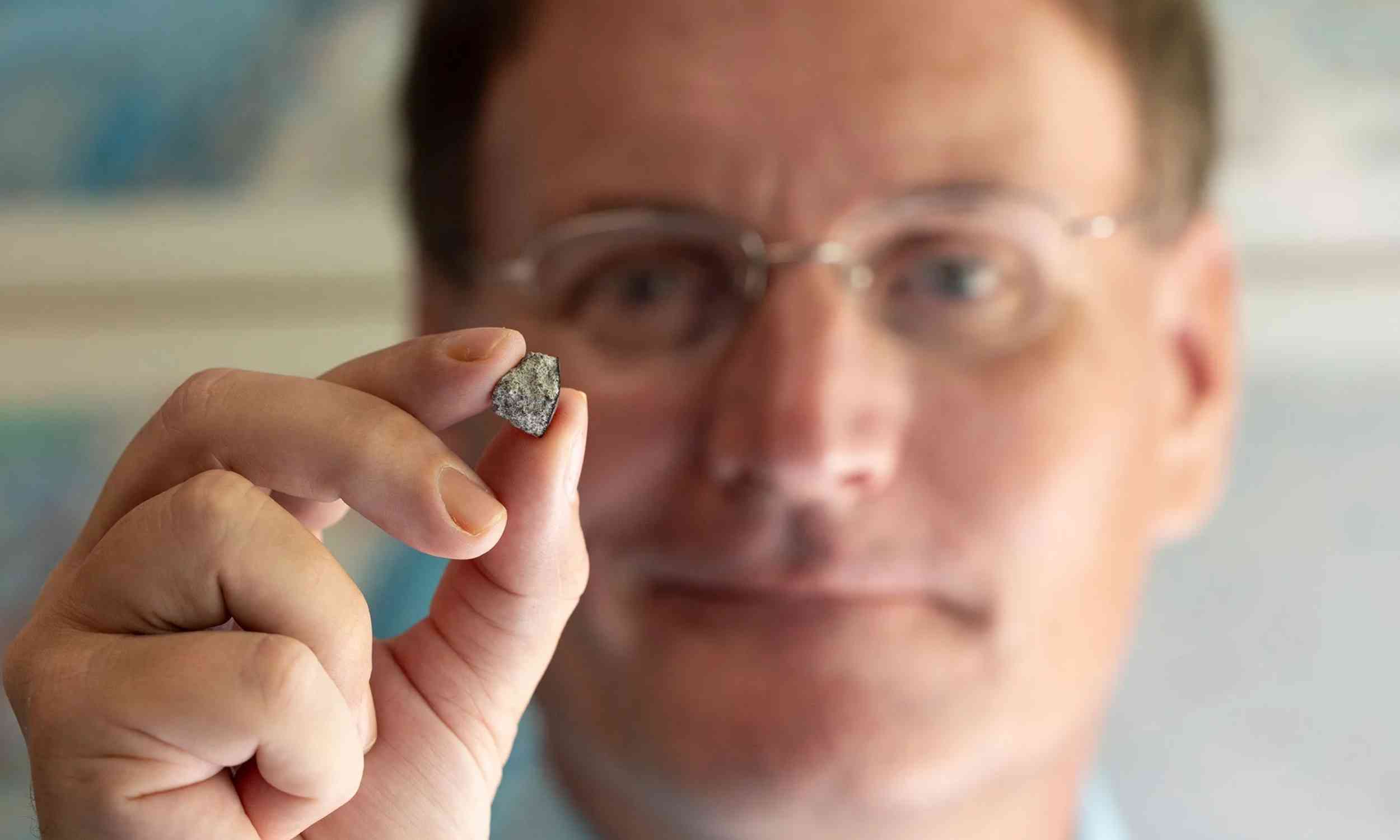 4.5 billion-year-old meteorite crashes into a man's house