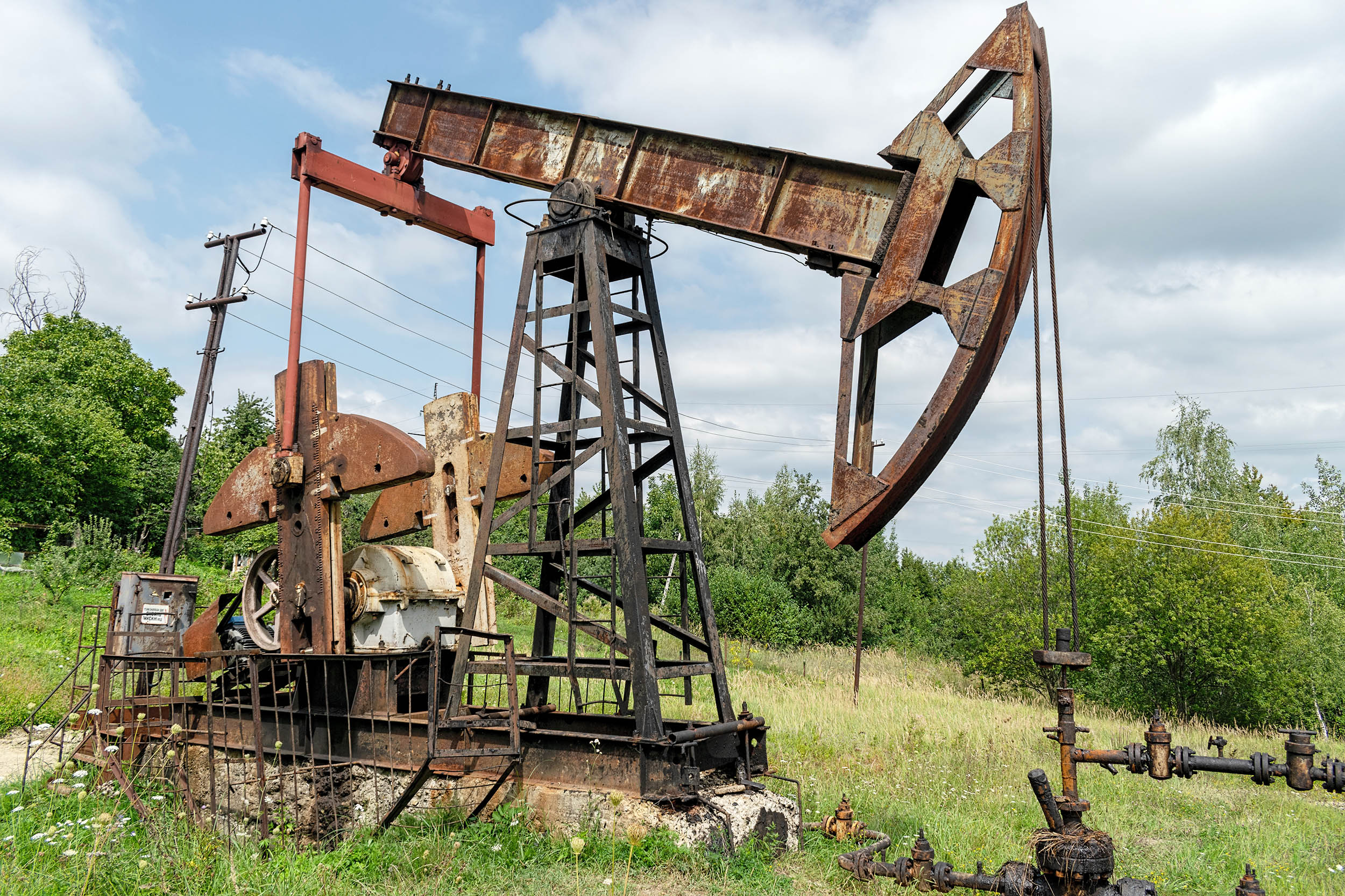 Oil drilling from decades ago still affects rivers, streams, and creeks today