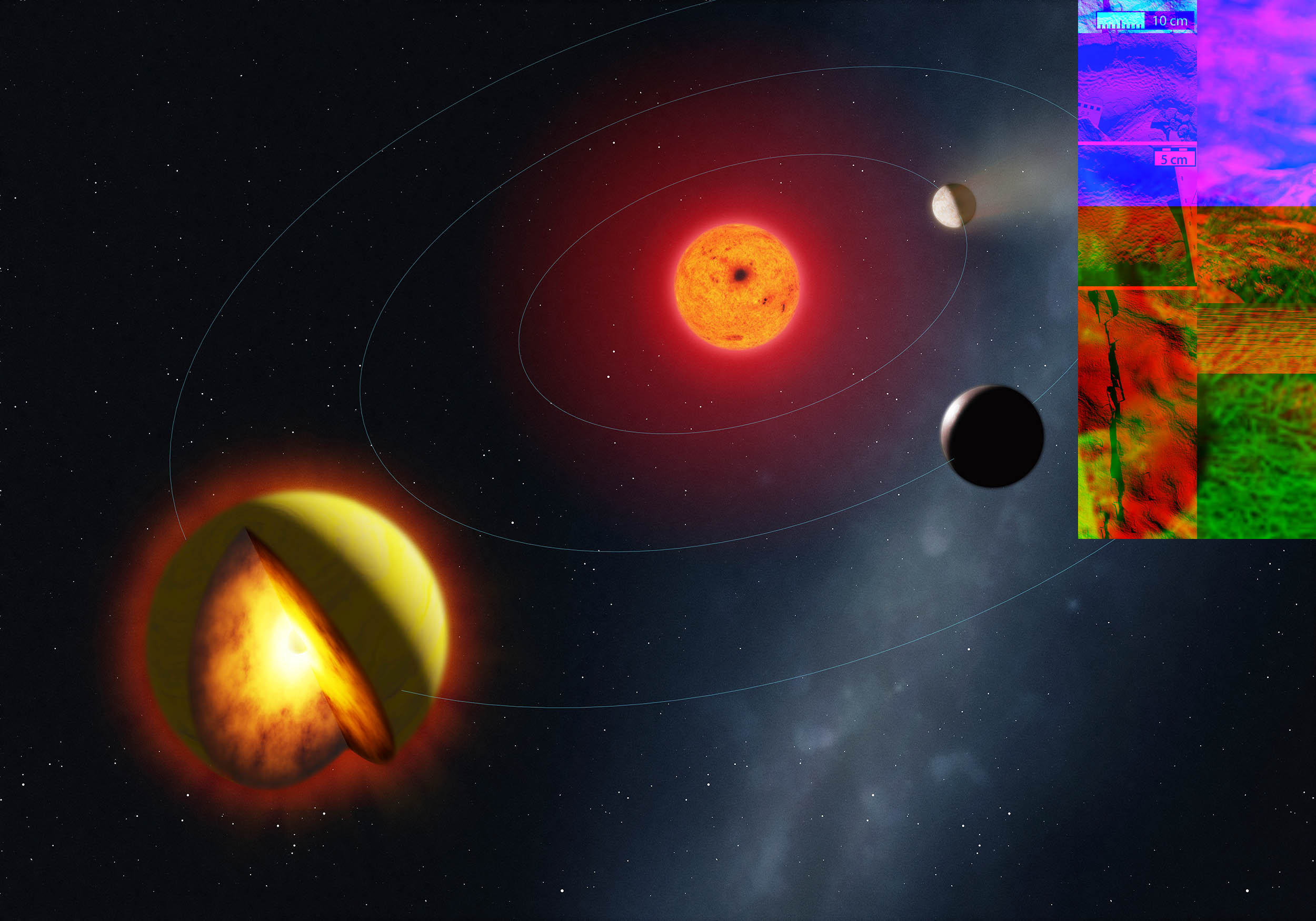 Nearby planet with a magma ocean is an entirely new class of molten world
