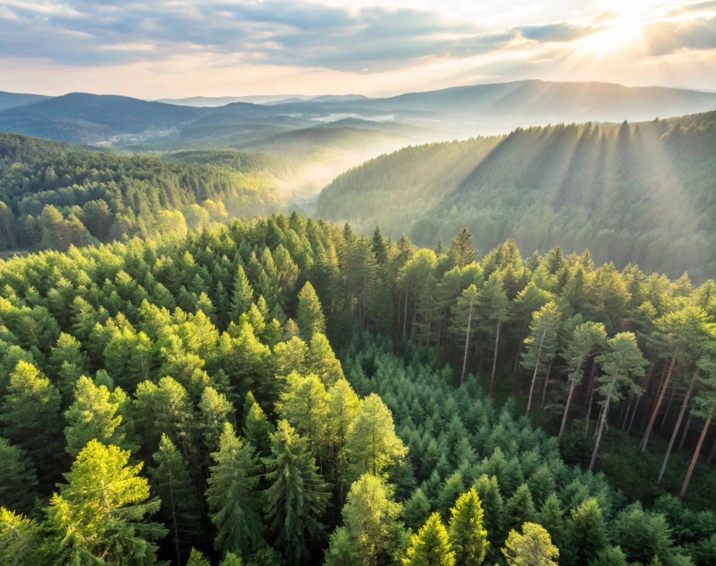 Microplastics are raining down and building up in forests worldwide