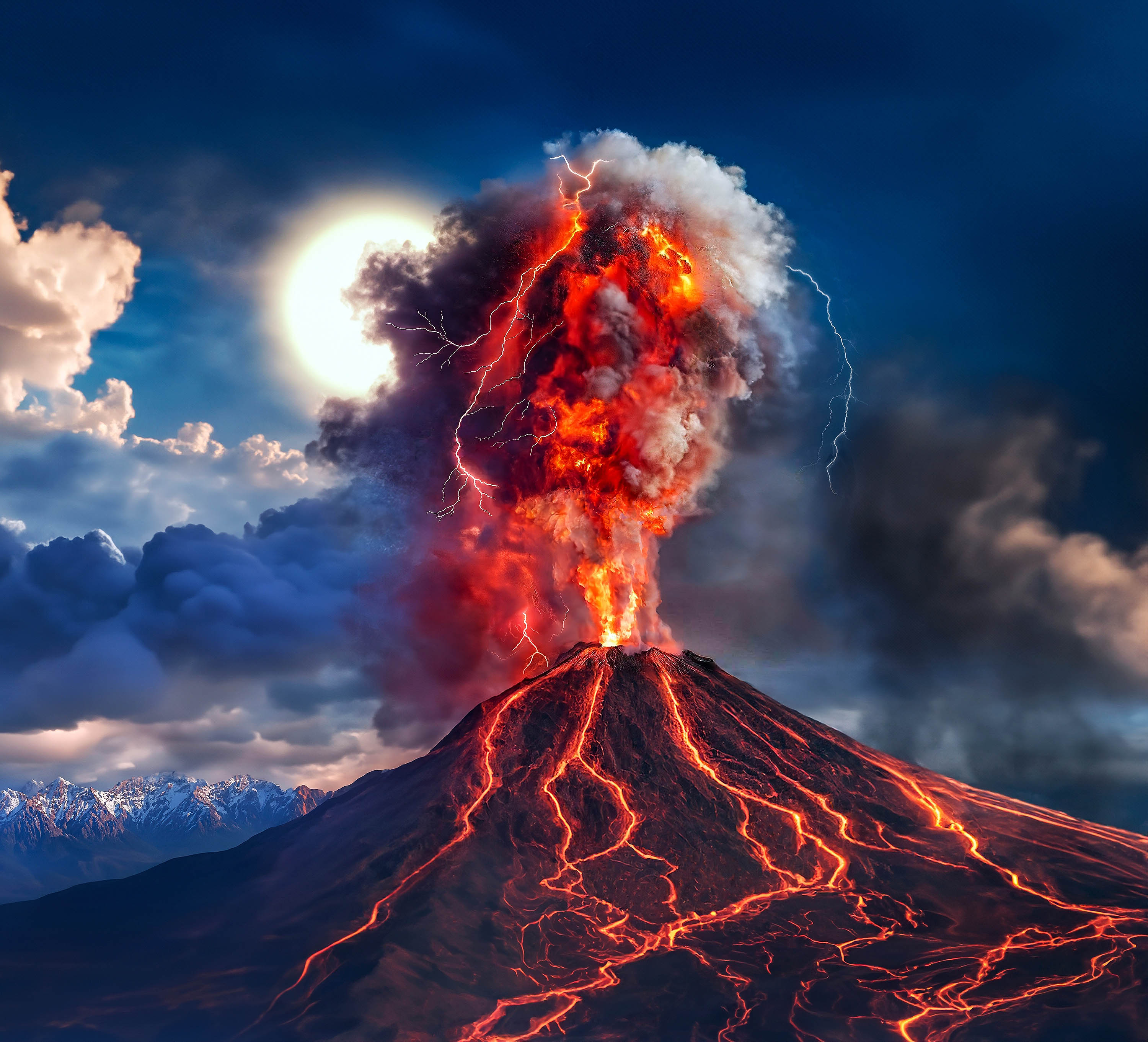 Volcanic eruption reduced the early human population to under 1,000 people, almost causing our extinction