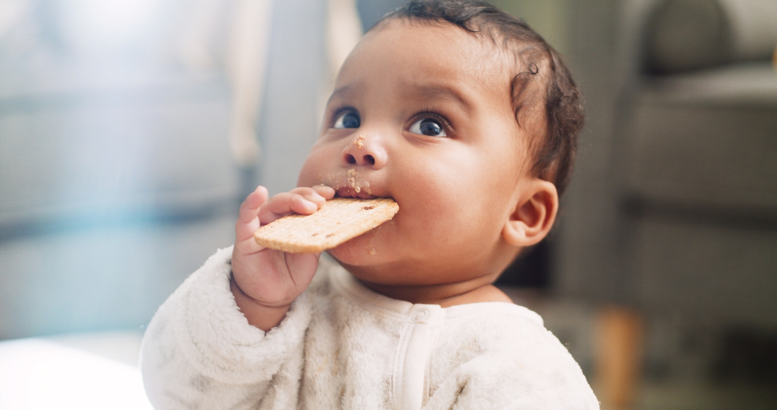 Babies’ switch to solid food may leave a lasting immune imprint