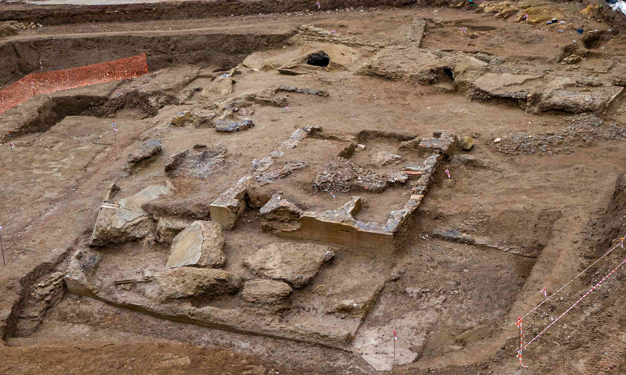 Ancient Roman tombs discovered beneath modern street