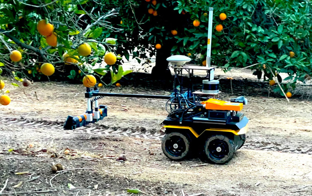No more guesswork: this robot knows which trees need more water and which need less