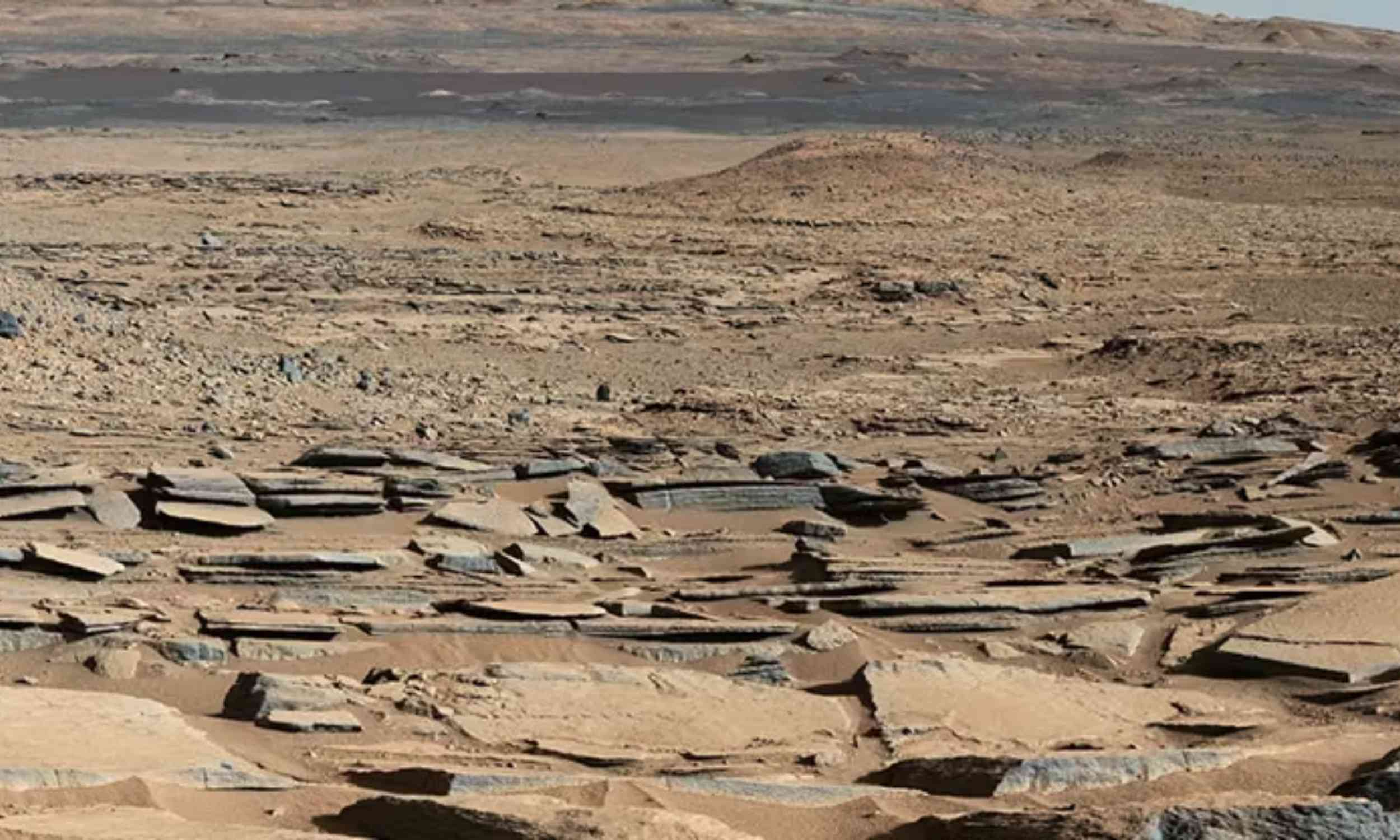 Topographic map reveals vast ocean on Mars three billion years ago