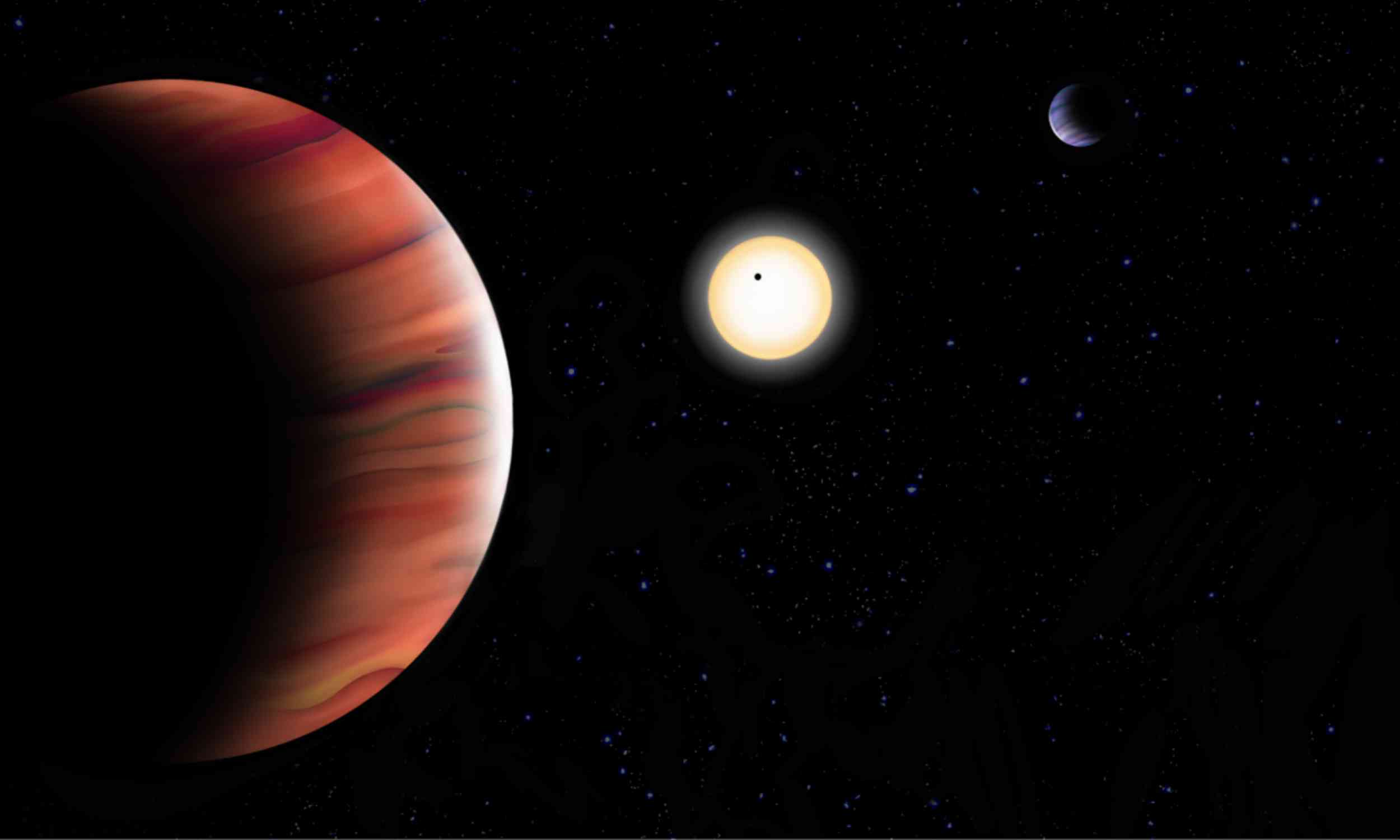 Astronomers watch as strange planetary system changes its orbital structure in real time