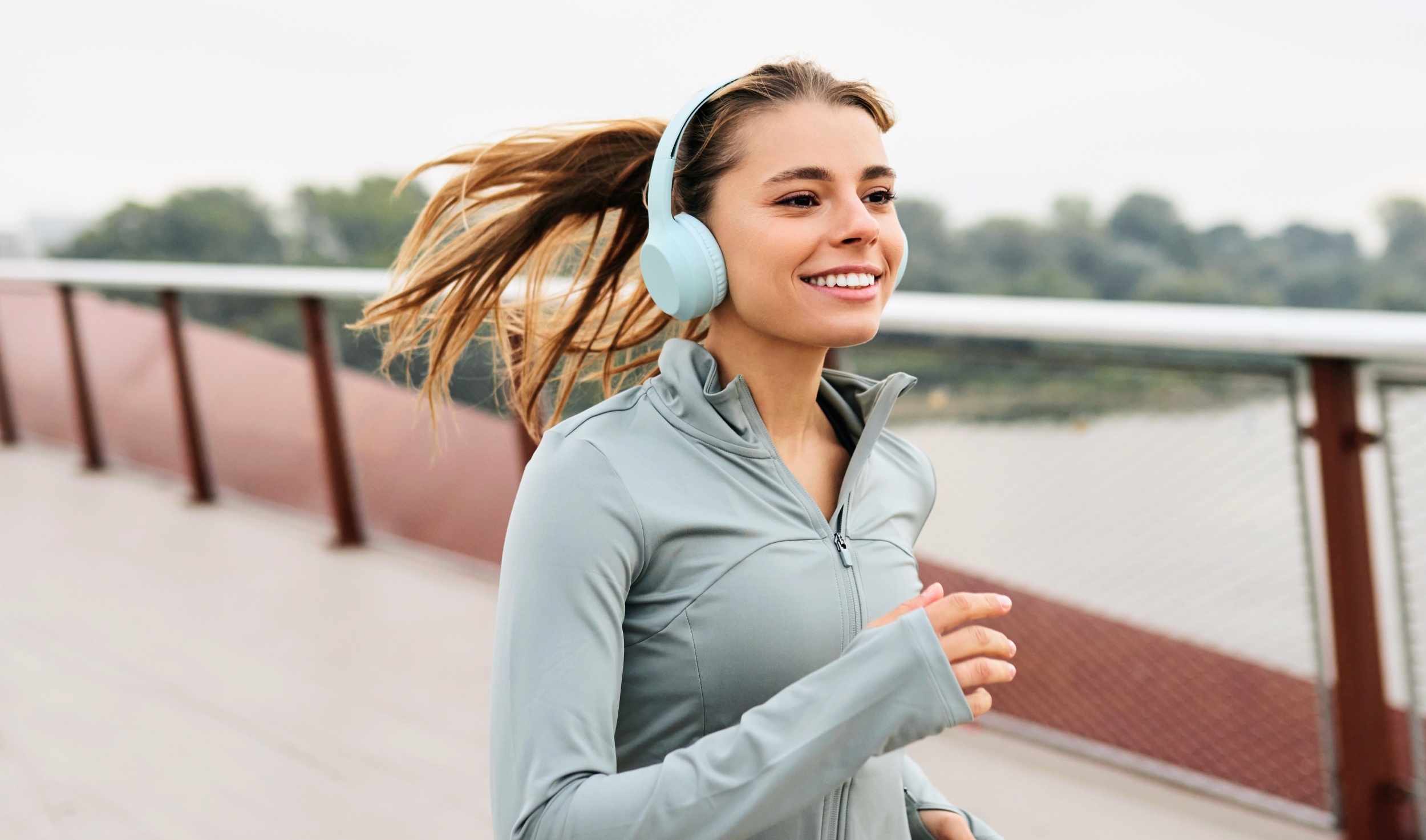 Your favorite music helps you push through exhausting workouts longer
