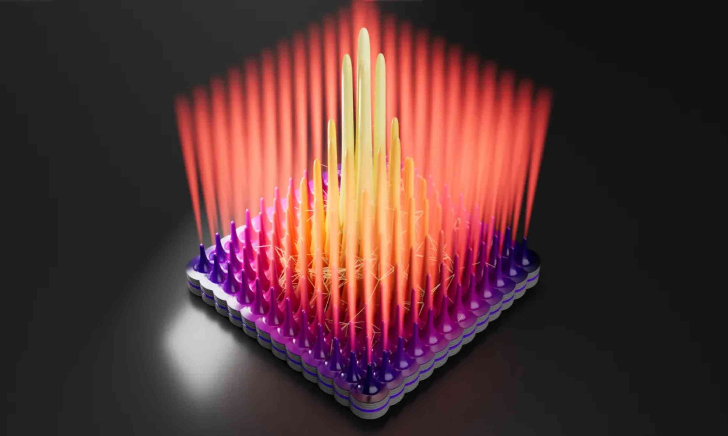 Crystals, flames, and bacteria may all follow the same growth rule