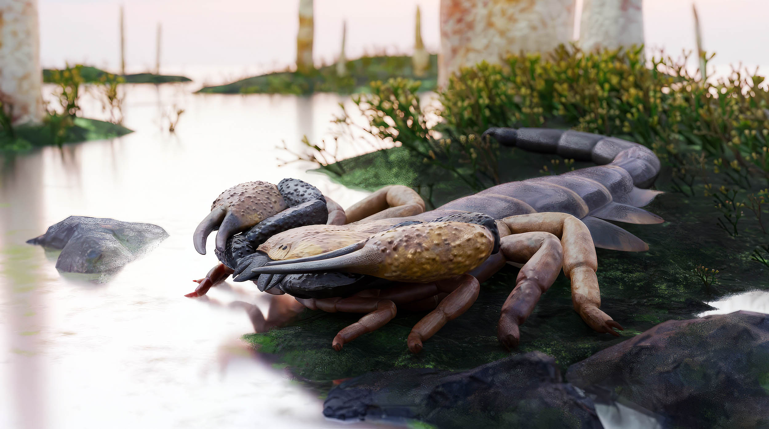 Scientists identify the largest scorpion ever to roam Earth