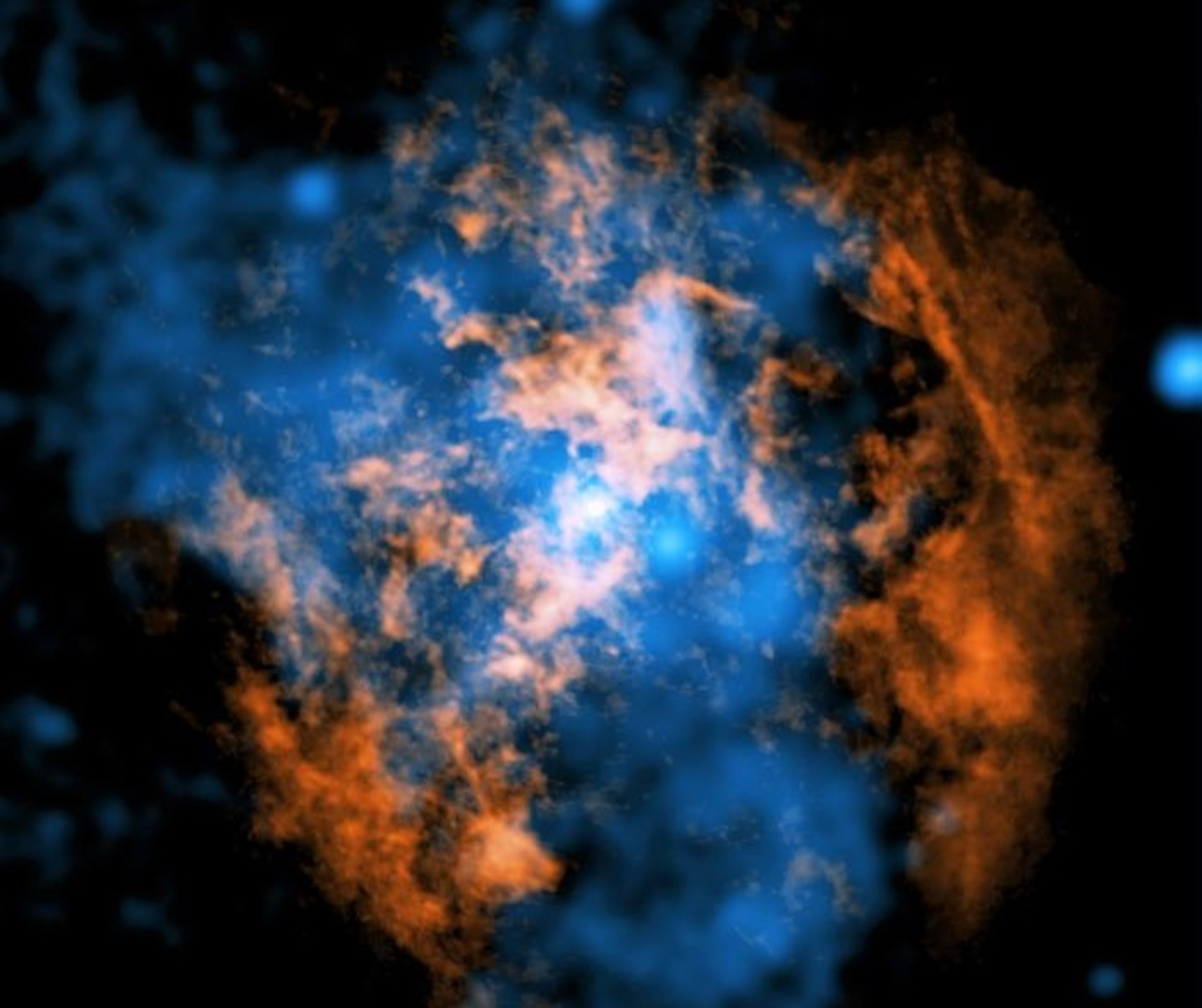 Milky Way's missing black hole wind has finally been found