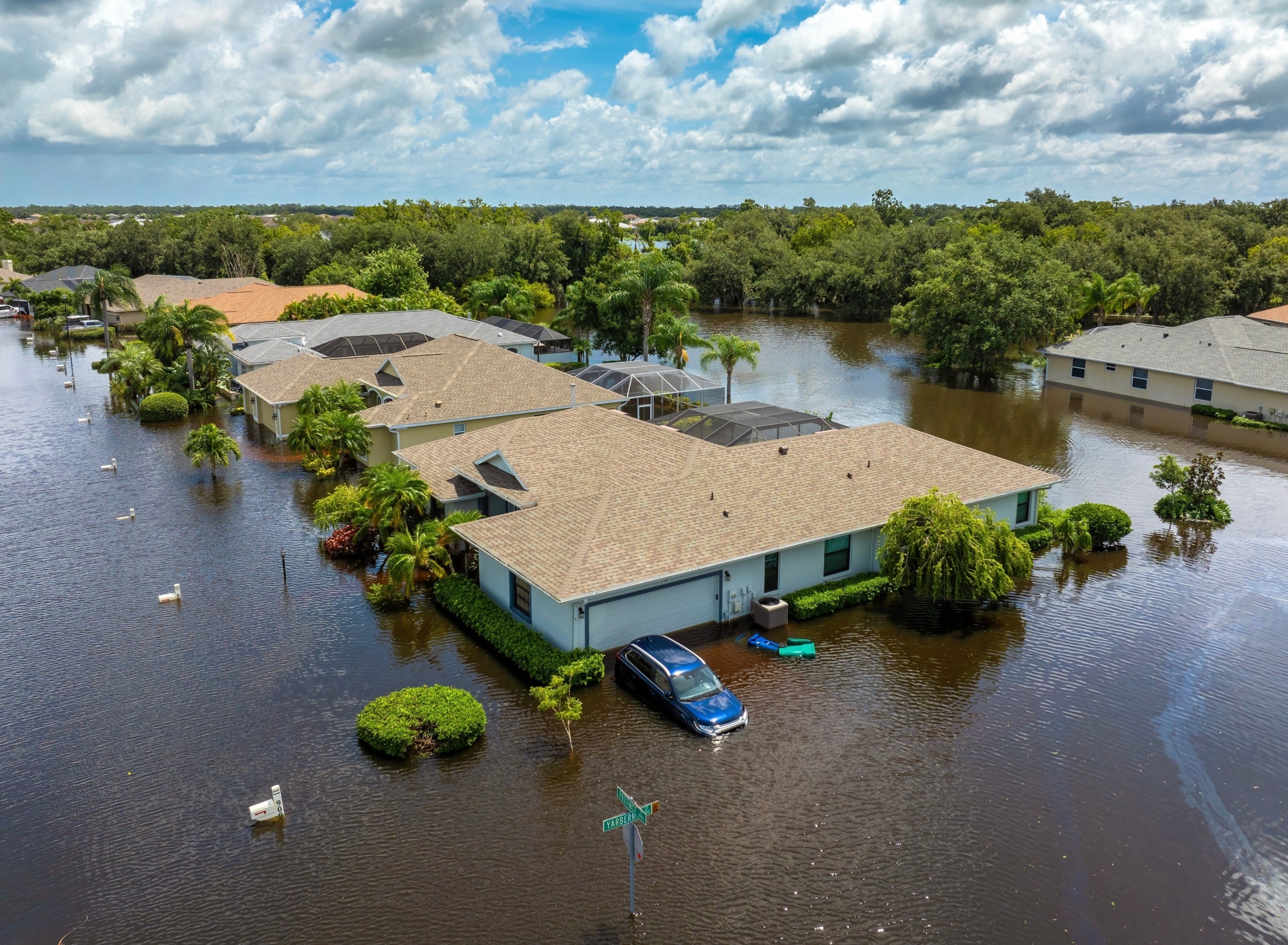 Extreme floods and droughts are now twice as common worldwide
