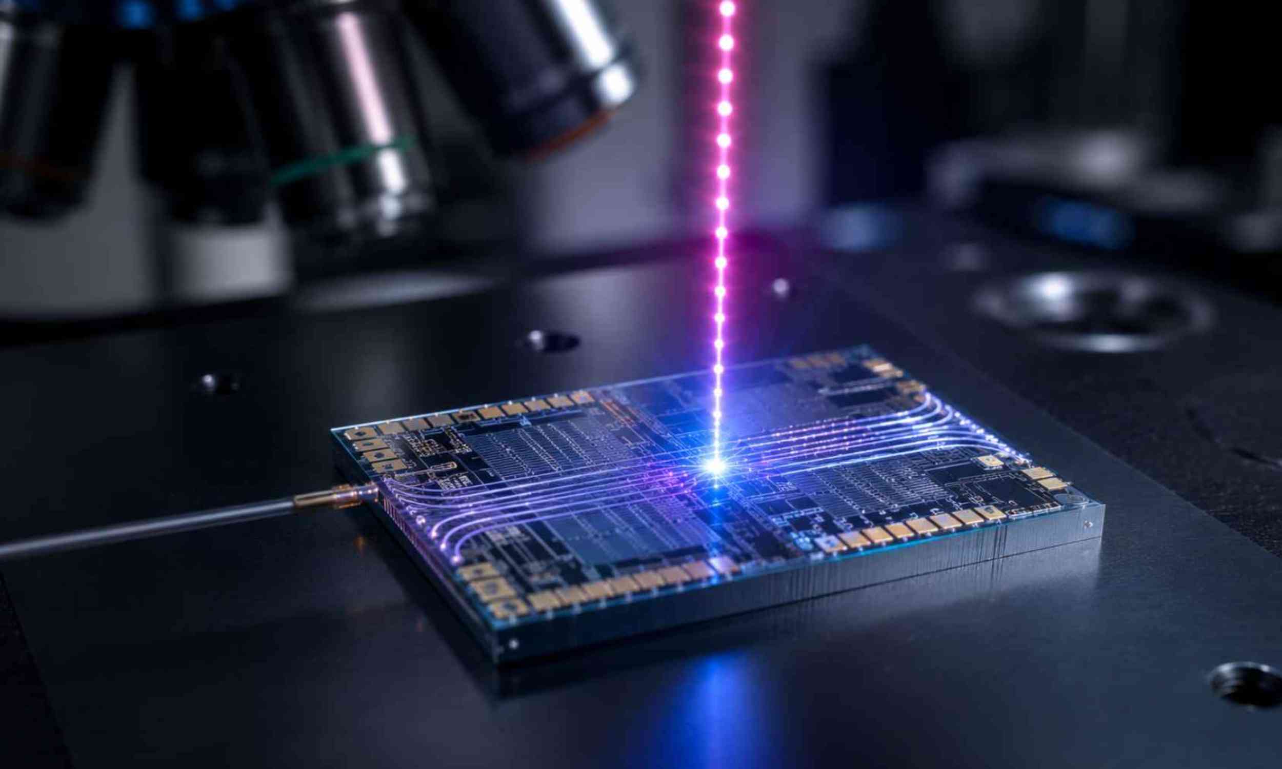 A tiny chip now holds a laser that used to need an entire lab to operate
