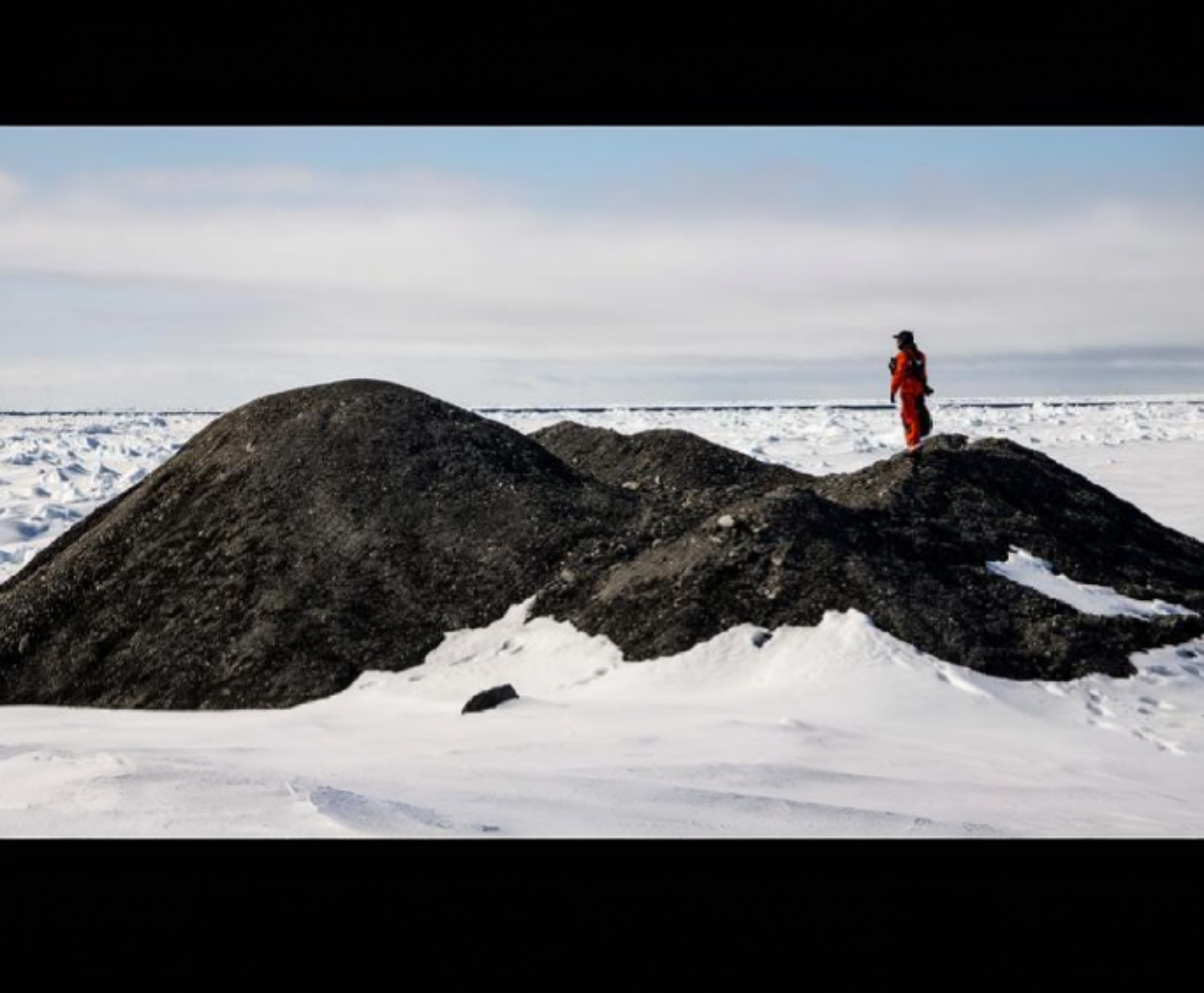 Black icebergs are dropping tons of rock across the Arctic seafloor