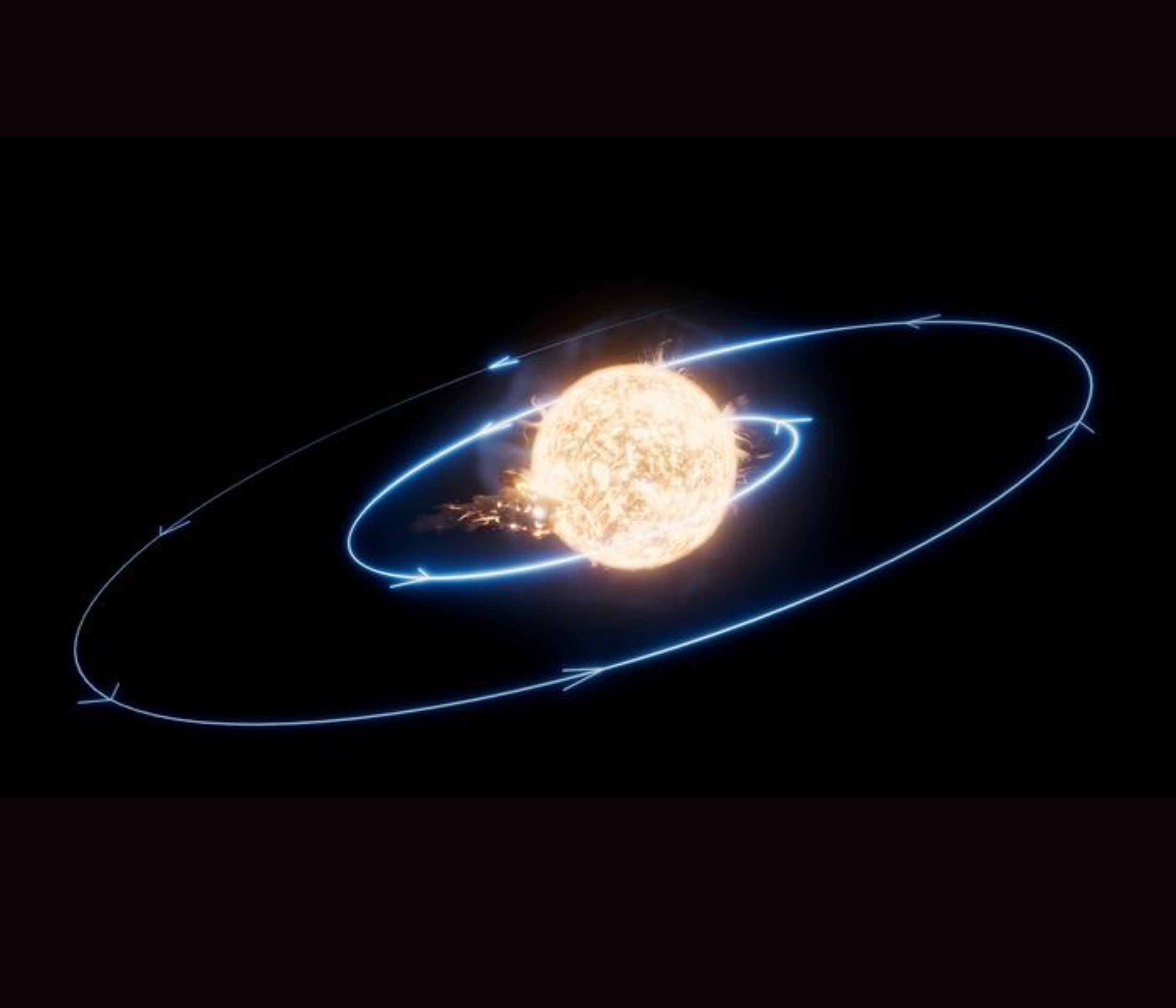 Star caught eating a planet 1,300 light-years from Earth