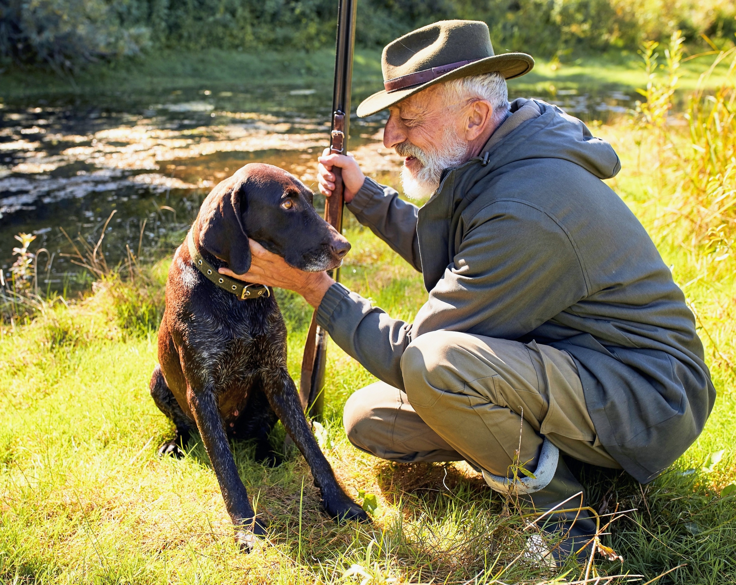 Dogs form the same deep bond with humans around the world