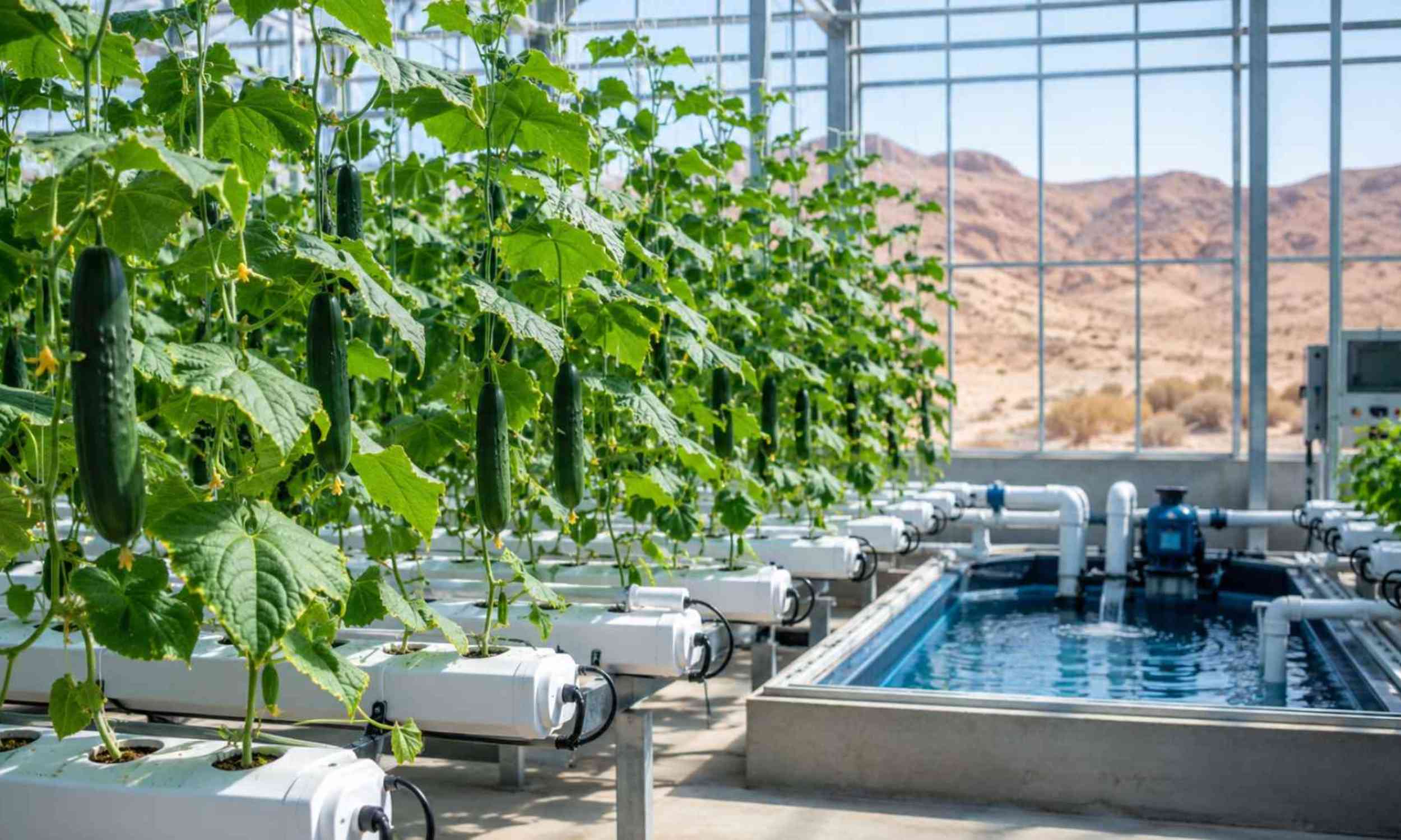 Growing food in the desert may be harder than simply recycling water