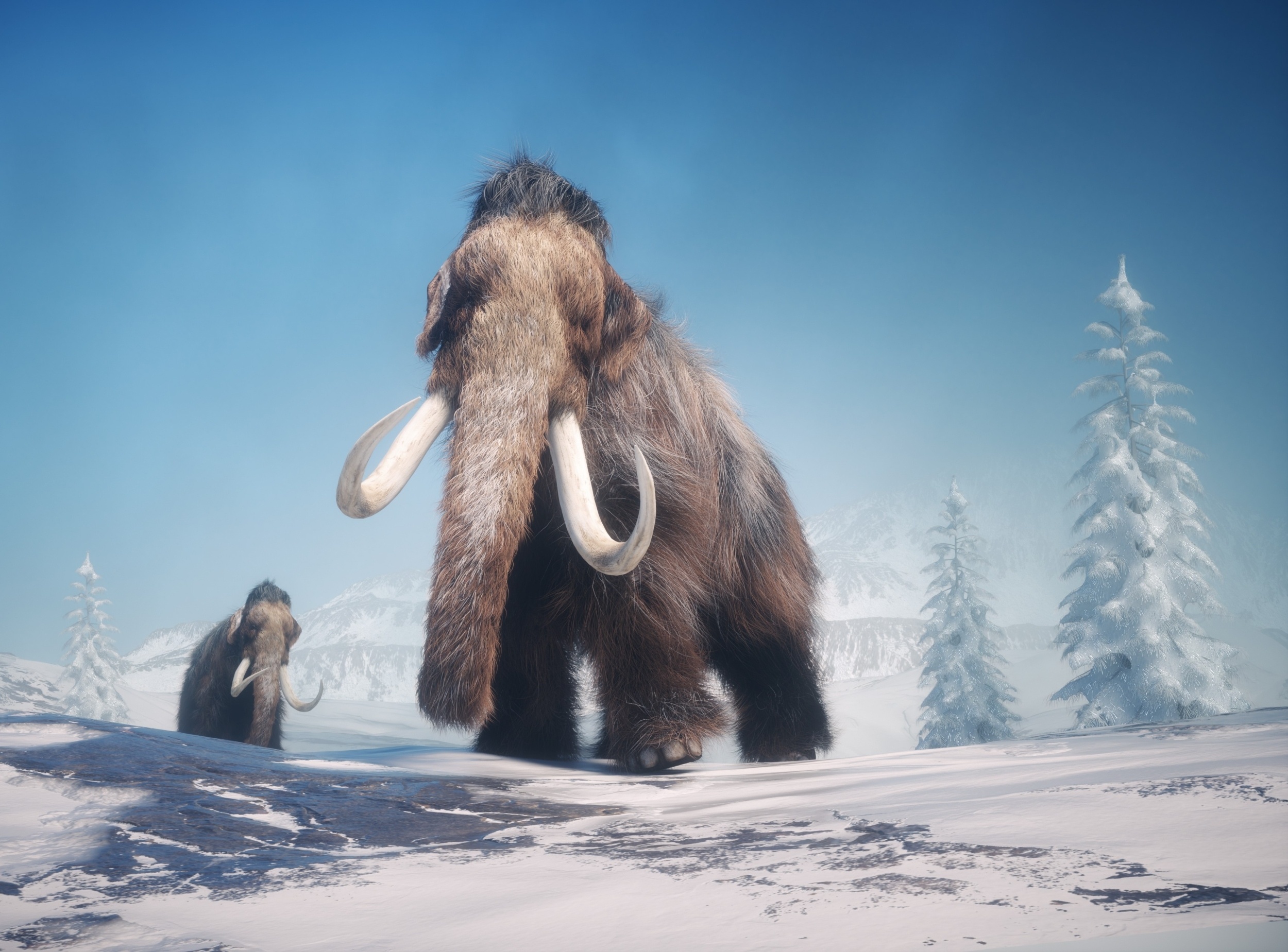 Ice Age hunters spread across the Americas by following giant animals