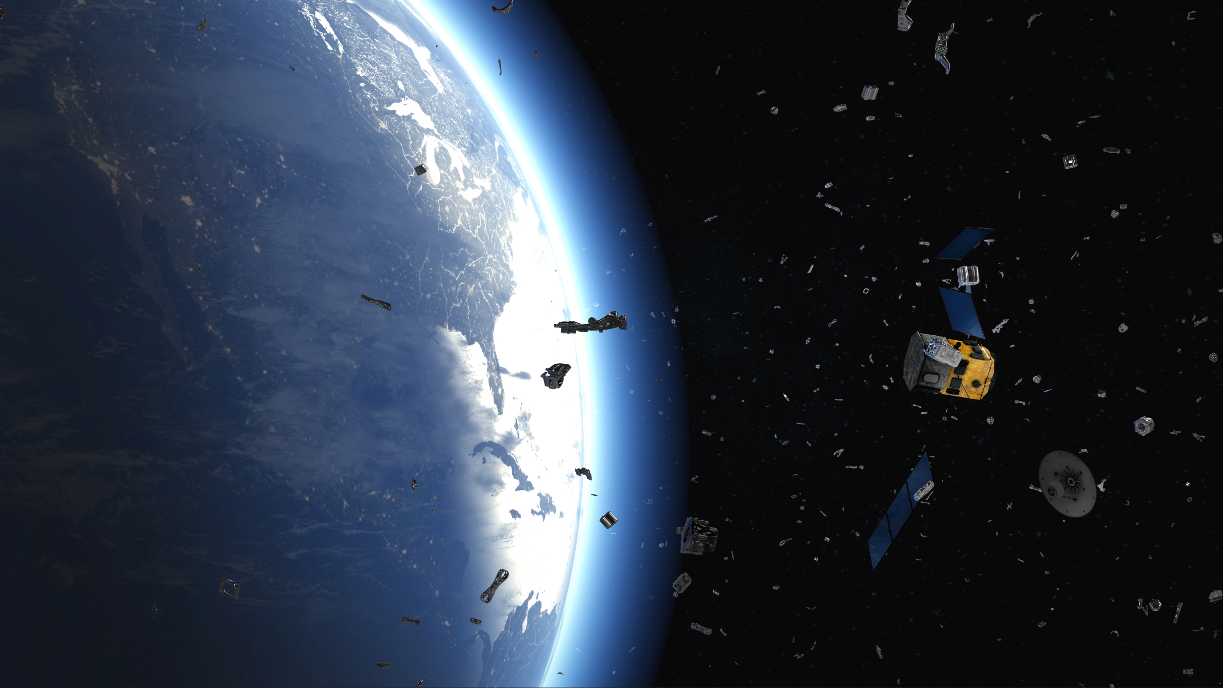 Tiny space debris threatens Earth's busiest satellite highway
