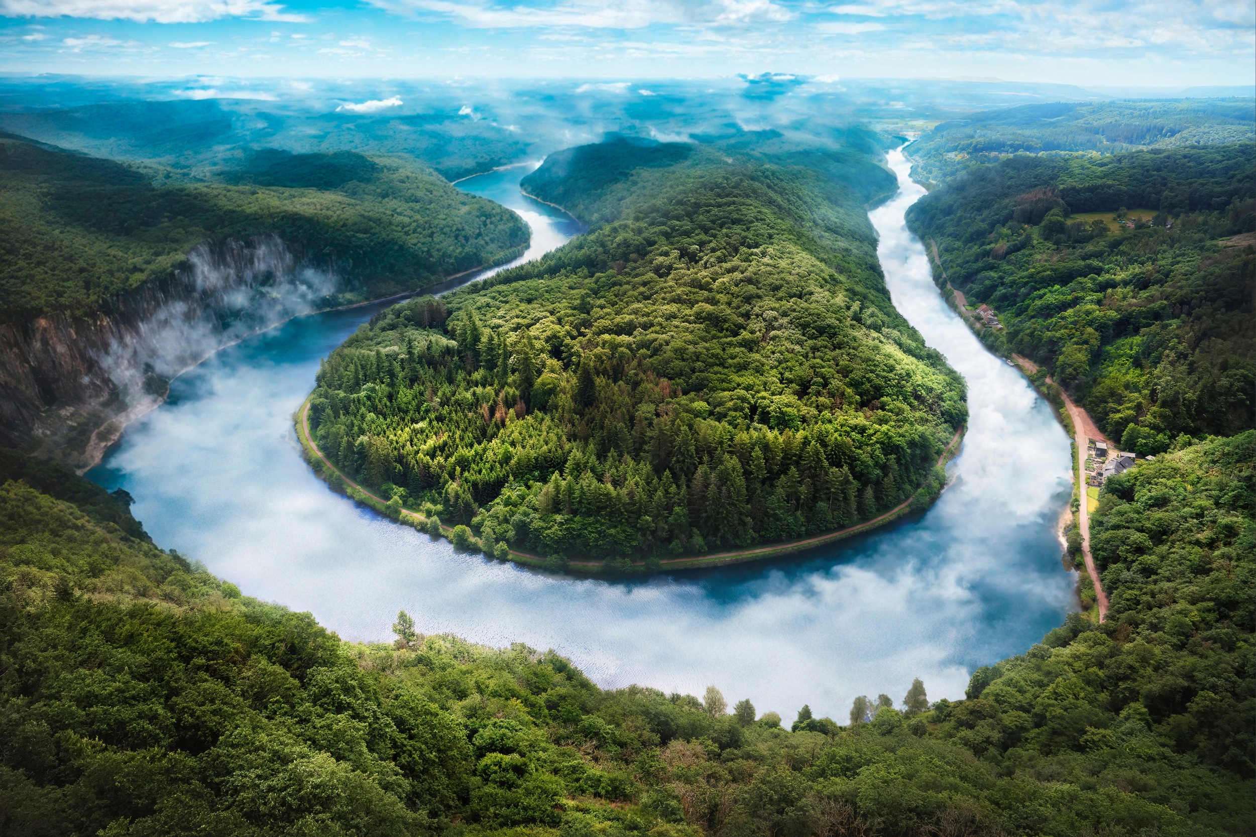 Rivers have a natural cleanup system that changes with the seasons