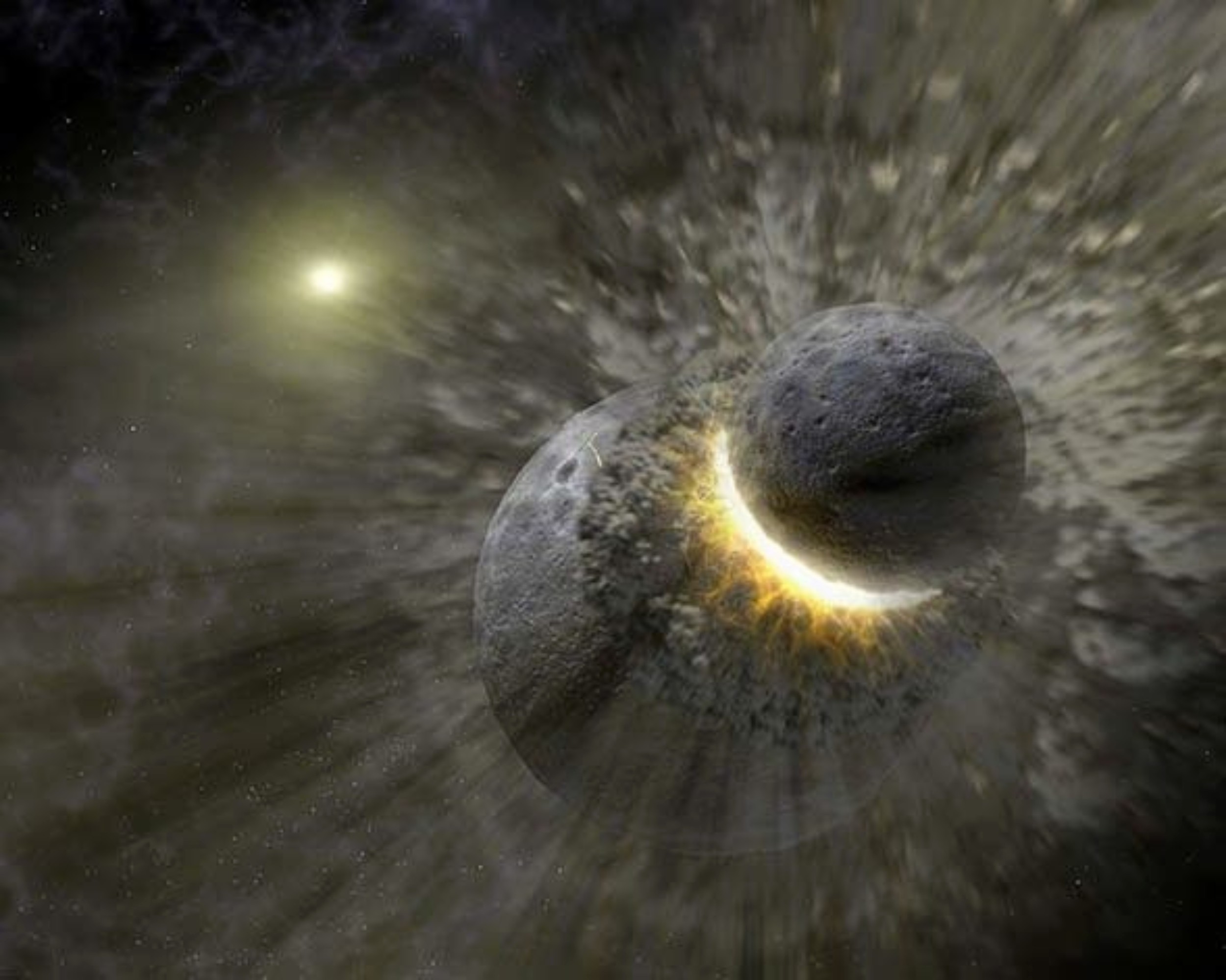 Earth's most common meteorites may be fragments of lost moons