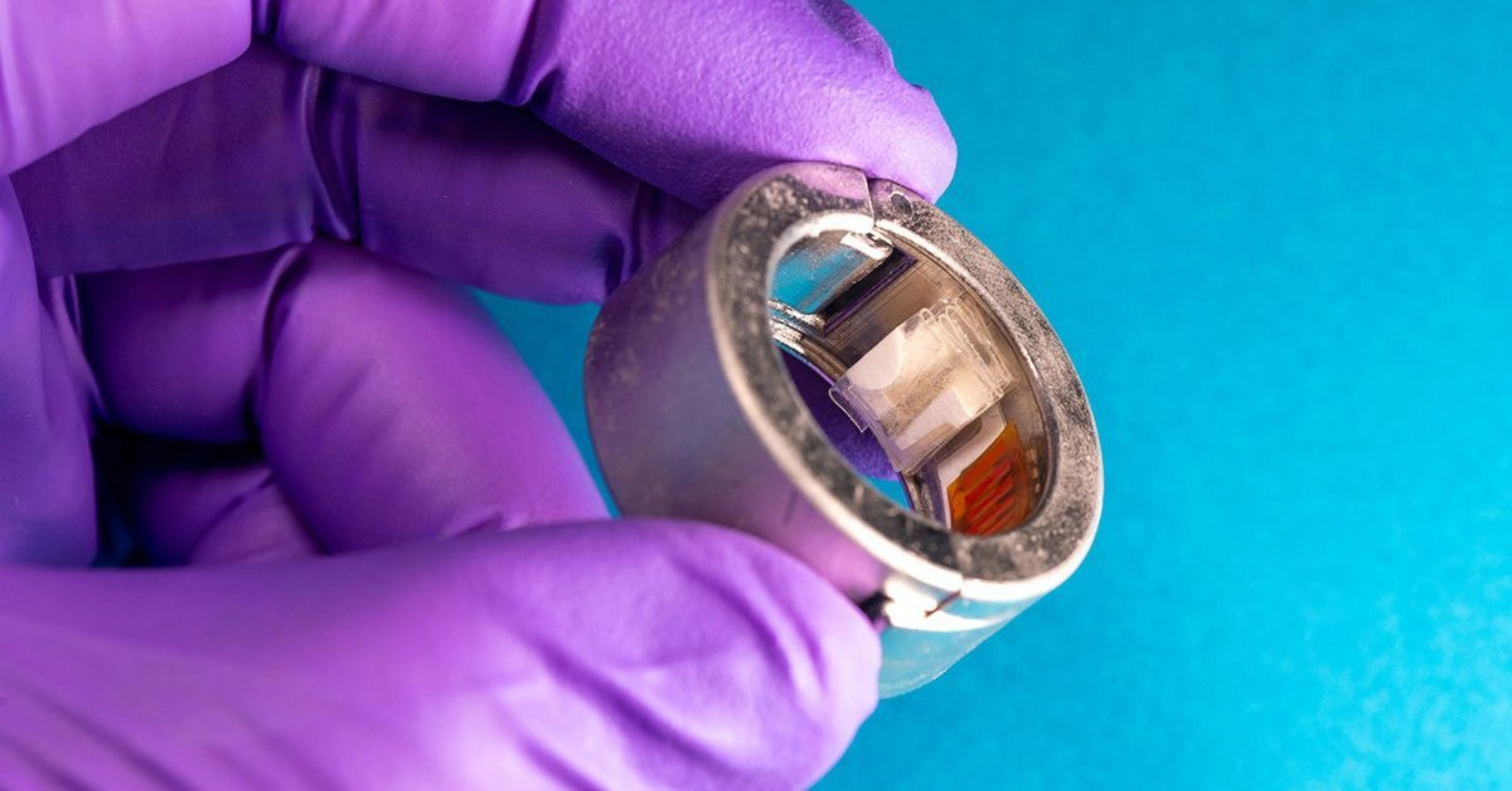 Smart ring tracks your body's chemistry through sweat