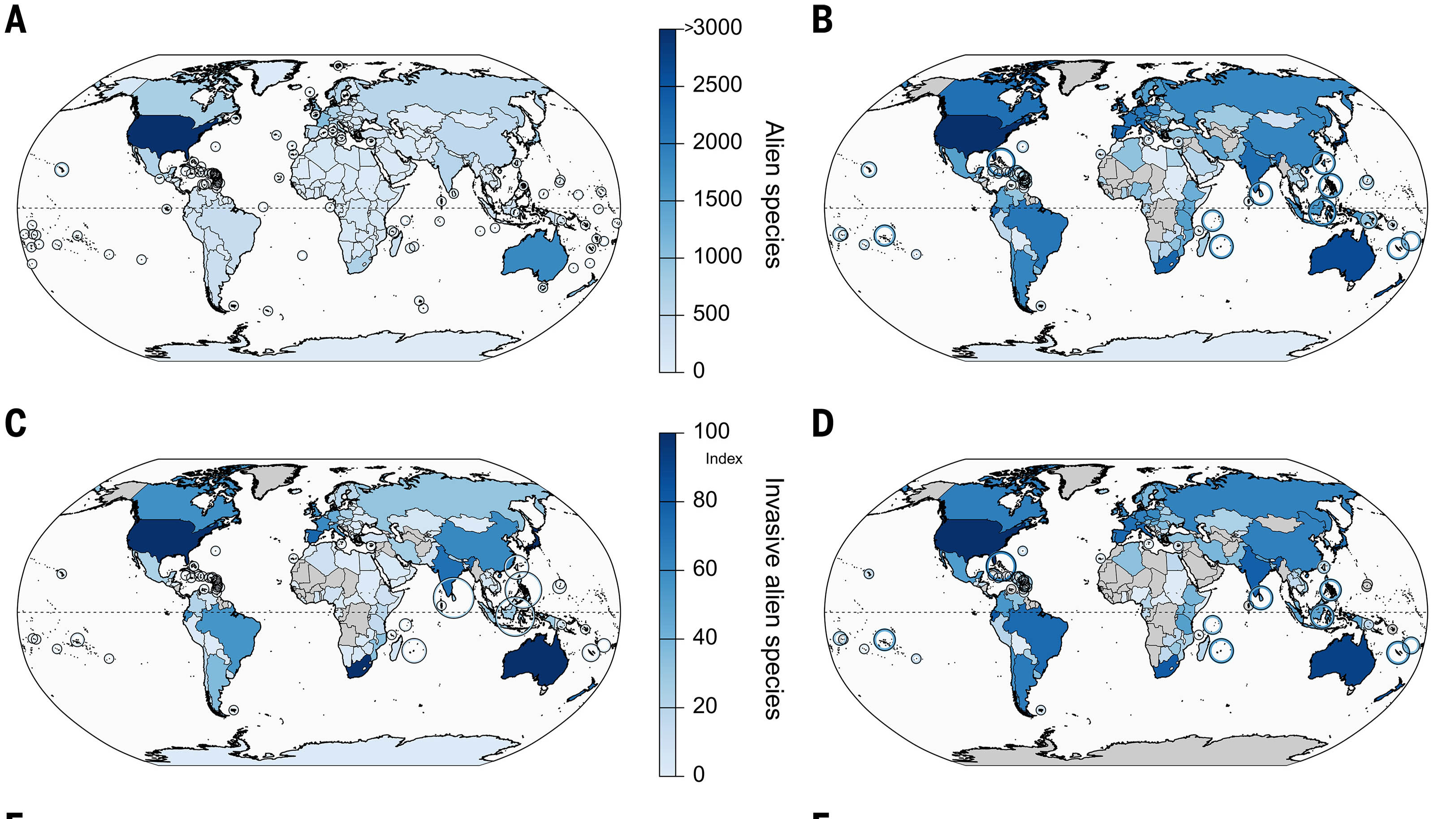 The same invasive species can wreck one country and barely dent another