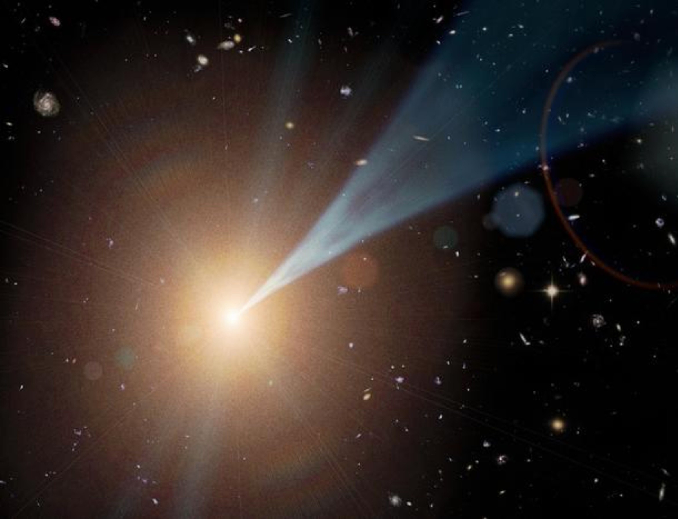 Something unexpected is happening inside one of the brightest objects in space